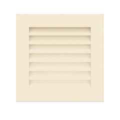 Вентиляционная решетка для камина SAVEN Hide 17x17 кремовая фото