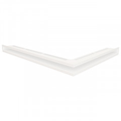 Вентиляционная решетка для камина SAVEN Loft Angle 60х600x800 белая фото