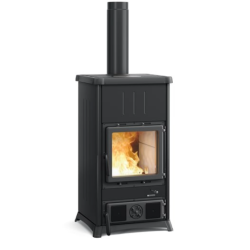 Чугунная печь-камин La Nordica CONCITA 2.0-Steal ANTHRACITE BLACK фото