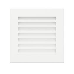 Вентиляционная решетка для камина SAVEN Hide 17x17 белая фото