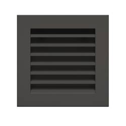 Вентиляционная решетка для камина SAVEN Hide 17x17 черная фото