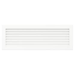 Вентиляционная решетка для камина SAVEN Hide 17x49 белая фото