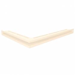 Вентиляционная решетка для камина SAVEN Loft Angle 60х800x600 кремовая фото