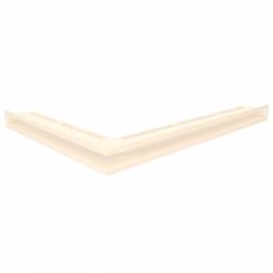 Вентиляционная решетка для камина SAVEN Loft Angle 60х800x600 кремовая фото
