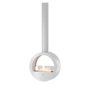 Биокамин INFIRE INCYRCLE 2SIDE белый фото