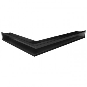 Вентиляционная решетка для камина SAVEN Loft Angle 90х800x600 черная фото