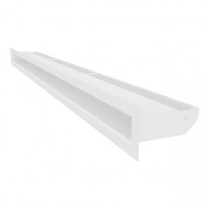 Вентиляционная решетка для камина SAVEN Loft 60х1000 біла фото