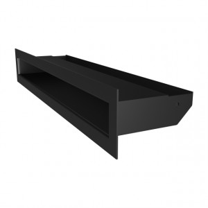 Вентиляционная решетка для камина SAVEN Loft 60х400 черная фото