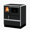 Кухонная печь ALFA-PLAM ALFA 70 DOMINANT (чорний) с варочной поверхностью и духовкой отопительно-варочная, фото 4, 41855.2грн