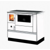 Кухонная печь ALFA-PLAM ALFA 90H DOMINANT (белый) с варочной поверхностью и духовкой отопительно-варочная, фото 2, 47912грн