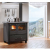 Кухонная печь La Nordica Family 3,5 варочной поверхностью и духовкой  ANTHRACITE BLACK, фото 3, 75129.6грн