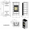 Кафельная печь KRATKI BLANKA 8, фото 3, 178794грн