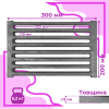 Колосниковая решетка ГЛВТ РК-3 300x200 мм, фото 4, 305грн