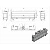 Каминная топка KRATKI LEO 200 трехстороннее стекло на сжиженный газ, фото 7, 229018грн