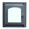 Дверца печная со  стеклом  Livnica Kula LK 361 310x340 мм, фото 2, 5160грн