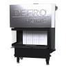 Угловая каминная топка с водяным контуром Defro Home Riva BL G Short 19 кВт на дровах (левое стекло), фото 7, 282048грн