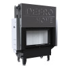 Каминная топка с водяным контуром Defro Home Riva M G Short 19 кВт на дровах (гильотина), фото 4, 204100грн