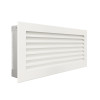 Вентиляционная решетка для камина SAVEN Hide 17x37 белая, фото 4, 956.65грн