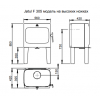 Чугунная печь Jotul F 305 R LL BP, фото 9, 162117.5грн