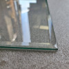 Угловая стеклянная основа под печь с фаской 1100x1000 мм, фото 3, 4472грн