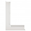 Вентиляционная решетка для камина SAVEN Loft Angle 60х400x600 белая, фото 2, 2439.562грн