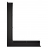 Вентиляционная решетка для камина SAVEN Loft Angle 60х600x800 черная, фото 4, 3007.377грн