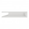 Вентиляционная решетка для камина SAVEN Loft Angle 90х400x600 белая, фото 2, 2666.688грн