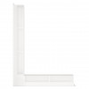 Вентиляционная решетка для камина SAVEN Loft Angle 90х600x800 белая, фото 2, 3234.0945грн