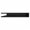 Вентиляционная решетка для камина SAVEN Loft Angle 90х600x800 черная, фото 3, 3234.0945грн
