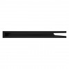 Вентиляционная решетка для камина SAVEN Loft Angle 60х800x600 черная, фото 3, 3007.377грн