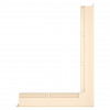 Вентиляционная решетка для камина SAVEN Loft Angle 60х800x600 кремовая, фото 4, 3007.377грн