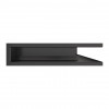 Вентиляционная решетка для камина SAVEN Loft Angle 90х600x400 графитовая, фото 2, 2666.688грн