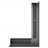 Вентиляционная решетка для камина SAVEN Loft Angle 90х600x400 графитовая, фото 3, 2666.688грн