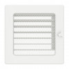 Вентиляционная решетка для камина SAVEN 17х17 белая с жалюзи, фото 2, 566.998грн