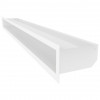 Вентиляционная решетка для камина SAVEN Loft 90х1000 белая, фото 2, 1664.6375грн
