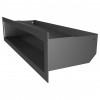 Вентиляционная решетка для камина SAVEN Loft 90х400 черная, фото 2, 1191.5945грн