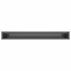 Вентиляционная решетка для камина SAVEN Loft 90х800 графитовая, фото 4, 1459.162грн