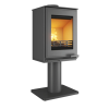 Стальная печь-камин KAWMET HARITA S15v Leg ECO 5,7 кВт на дровах, фото 3, 59918.4грн