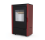 Стальная дровяная печь-камин Defro Home Viva 6.6 кВт красный